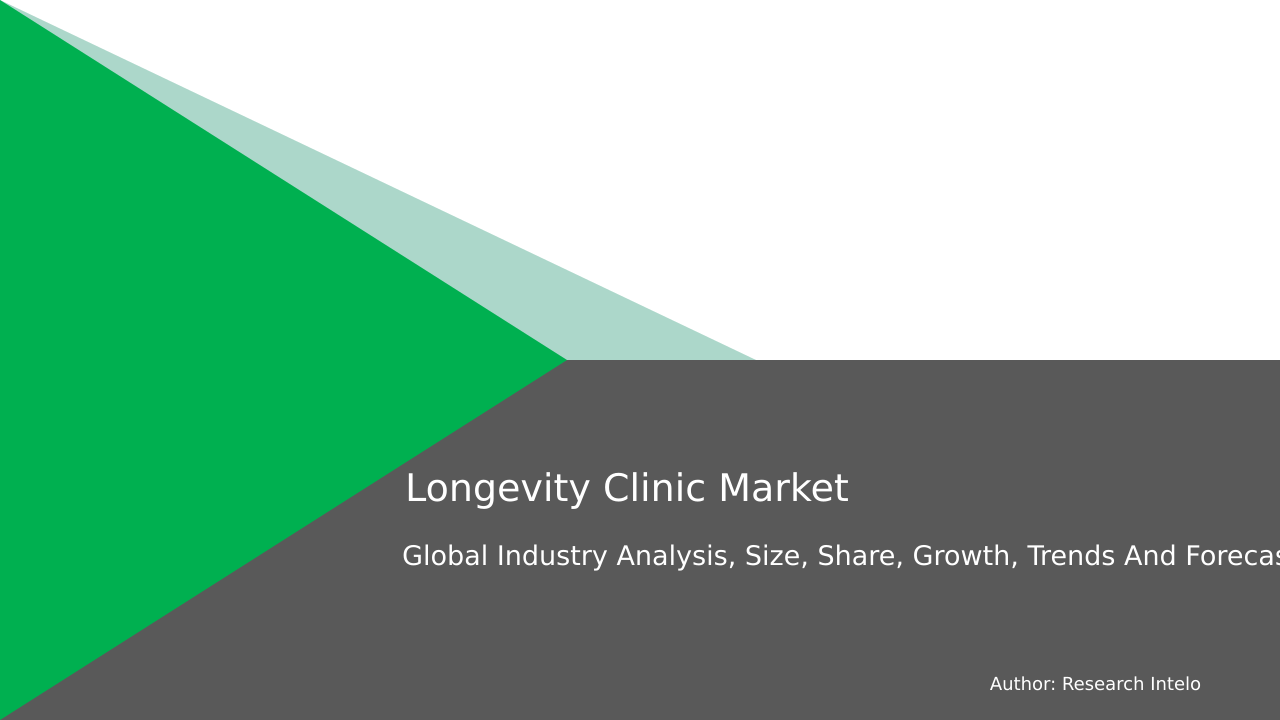 Longevity Clinic Market Research Report 2033